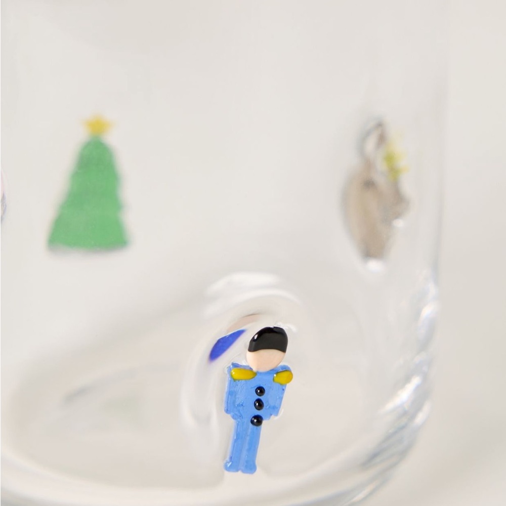 3 RARE Anthropologie Misprint Festive Icon Glasses - Nutcracker/Ballerina Flats - Picture 2 of 11